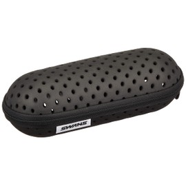 Swans SA-141 M BK Swim Goggles Case, Black, Protective Case, Medium