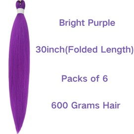 Blonde Braiding Hair Pre stretched 30Inch Synthetic Yaki Ez Braid Braiding Hair