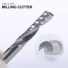 CNC Router Bits, Engraving Bits, End Mill, Single-Flute Spiral, Upcut