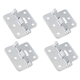 Take-Apart Hinge SQXBK 4PCS Silver Take Apart Hinges, Lift Off Hinge for Flight Case, Door Removable Hinge Hardware Detachable Hinge, 56mm