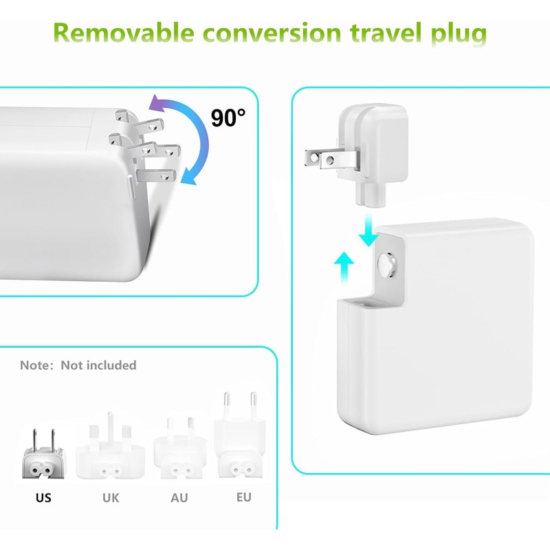 Mac Book Pro Charger - 60W Magnetic 1 L-Tip Power