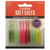 FLADEN Soft Baits assorted narrow tail grubs LRF 50mm 0.5g