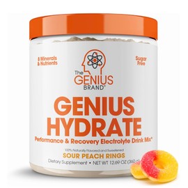 The Genius Brand The Genius Brand Fitness Essentials Bundle - Hydrate Electrolyte Mix & Micronized Creatine Monohydrate Powder