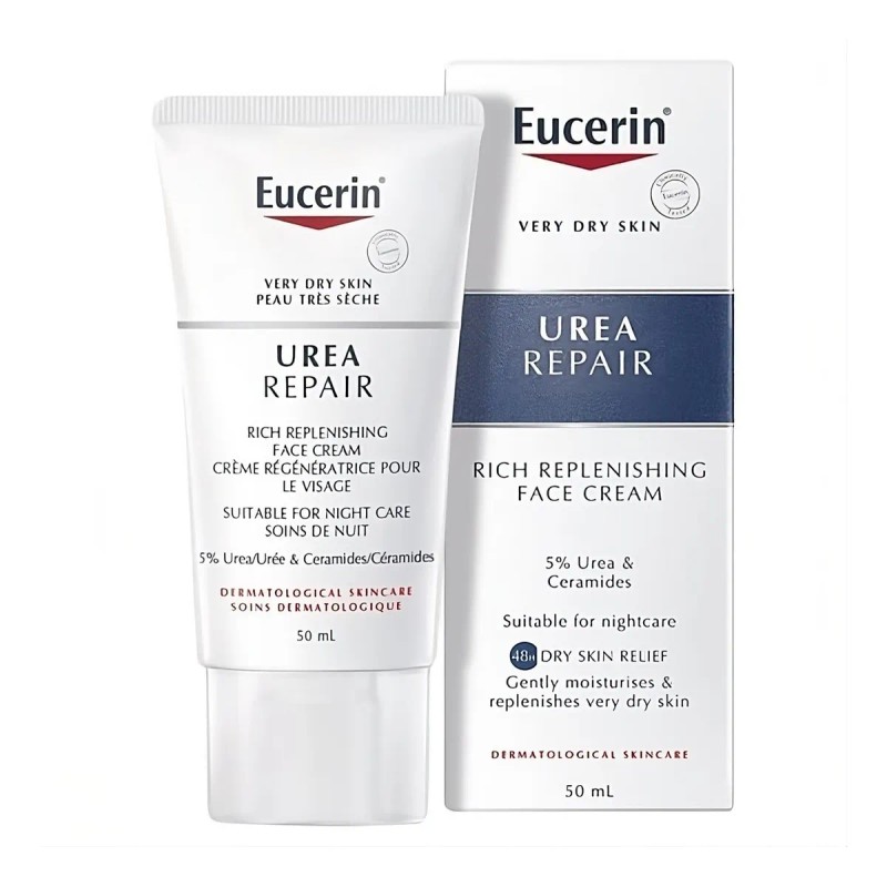 Eucerin Crema Facial Eucerin 5% Urea 50ml Sin Fragancia Make