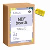 Ayurvana 6 x A4 3mm Thick MDF Sheets Laser Engraving