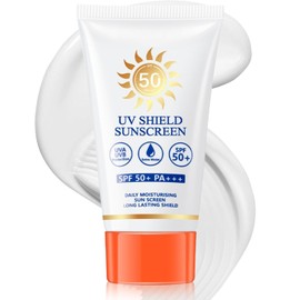 Sunscreen SPF 50+, Sun Cream SPF 50 PA+++, Ultra Lightweight Sun Protection for Face & Body, Refreshing Sunscreen, Non-Greasy & Water Resistan, Without White Cast, Moisturising UV Defence