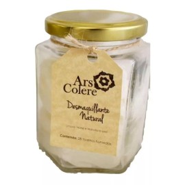 Ars Colere Desmaquillante Natural, 28 Toallitas Reutilizables