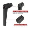 QUARKZMAN Adjustable Clamping Lever Handles M6 Internal Thread Nut Knobs