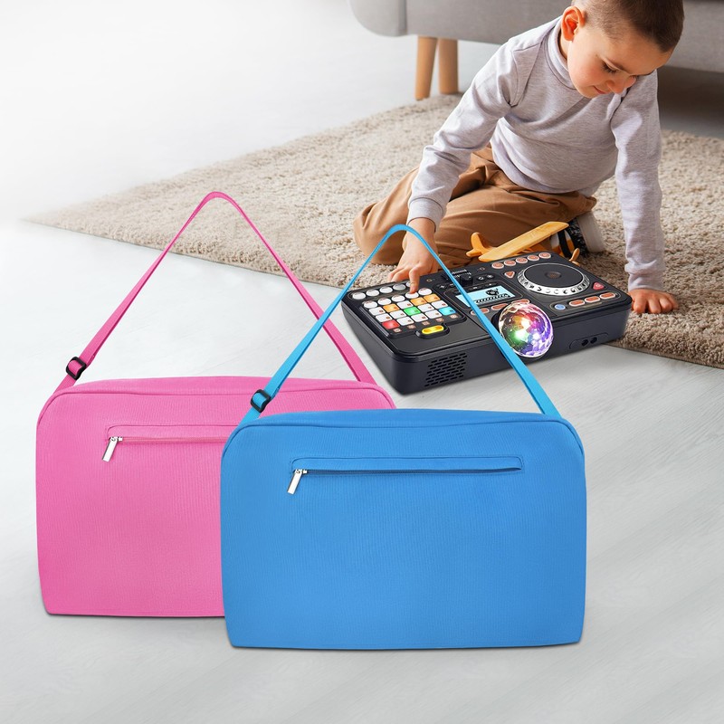 Annmore Carrying Bag compatible with VTech KidiStar DJ Mixer, Blue