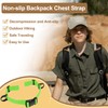 Outdoor Backpack Chest Straps, Adjustable Sternum Strap for Backpack Replacement,