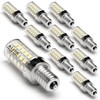 ALIDE E12 C7 LED Candelabra Bulbs 6000K Daylight White, 60W