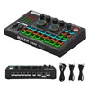 F999MAX Live Sound Card, Professional Audio Mixer & Noise Reduction,