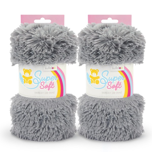 kullaloo Shaggy Faux Fur Fabric [3/4 inch Pile, 20 mm]