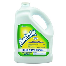Fantastik 682269 All-Purpose Cleaner, Pleasant Scent, 1 gallon Bottle (Case of 4)