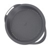 Kitchen Food Processor Robot Tray with Perforated Holes Steaming Tray