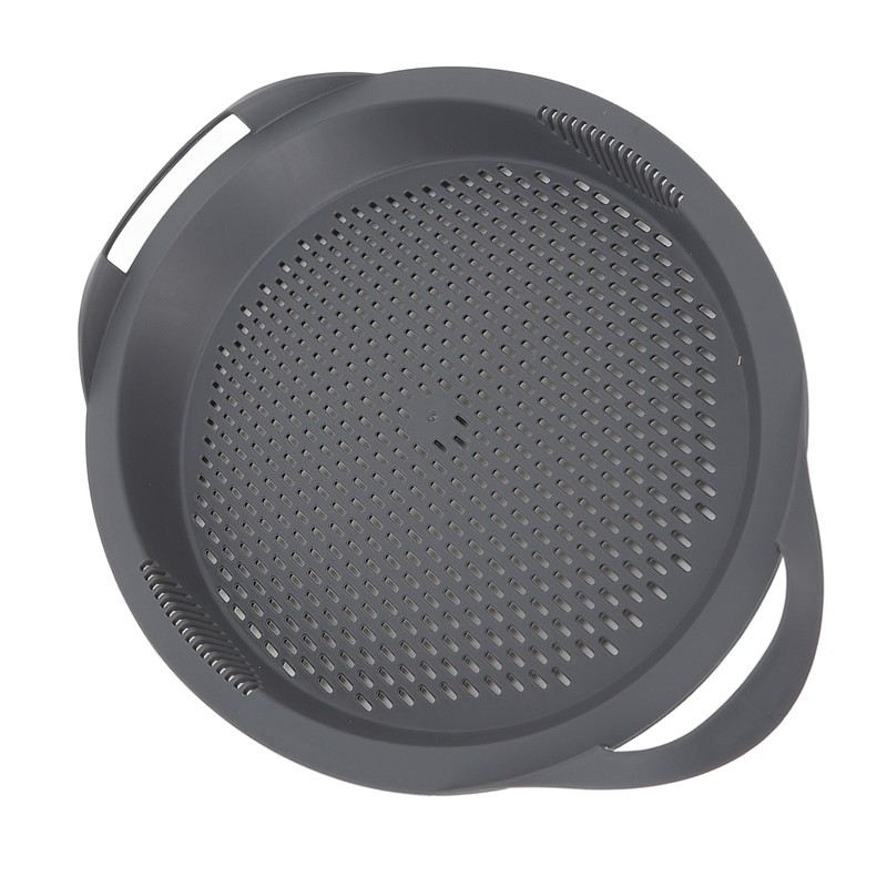 Kitchen Food Processor Robot Tray with Perforated Holes Steaming Tray
