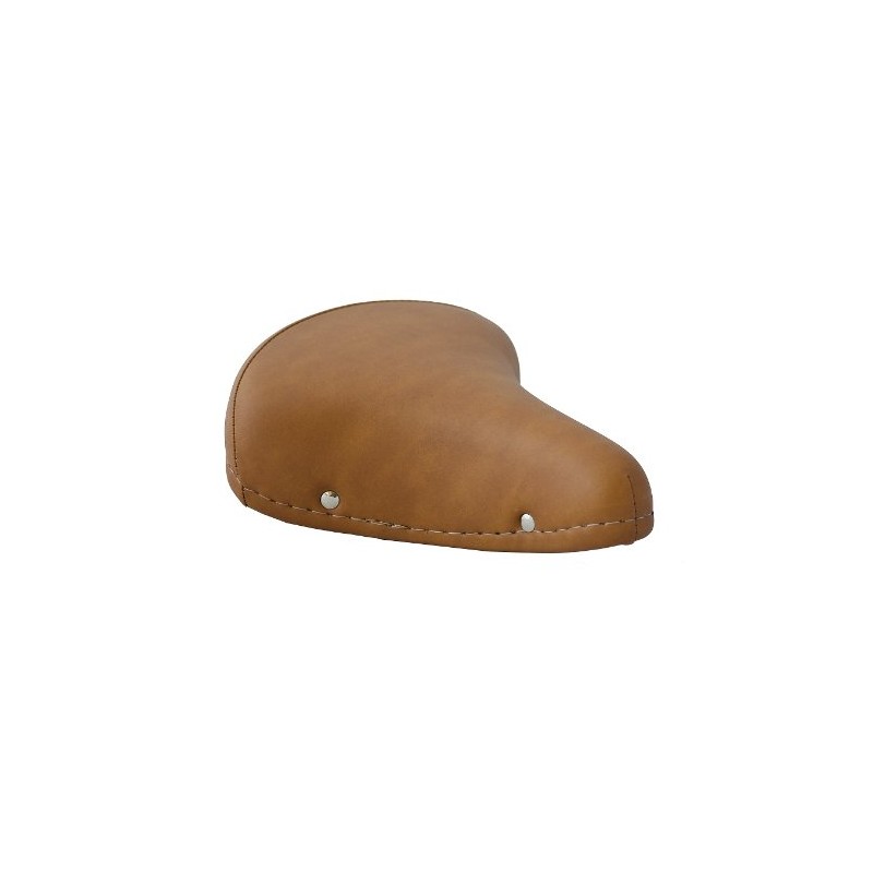 Selle Montegrappa Bicycle Saddle Leather City Saddle in Retro Look