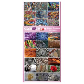 Glorex 6 1633 198 – Cabochon with templates 9 Pattern Sheets approx. 20 x 10 cm