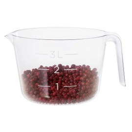 Gastromax Food Storage Container, Polypropylene, Transparent/Pink, 3 L