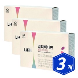 Lifill Multivitamin Compaq for Women 30 packets x 3 multivitamins / 라이필 멀티비타민 컴팩 포 우먼 30포 x 3개 종합 비타민