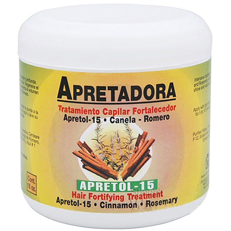 Apretadora Alopecil Apretadora Fortifying Capillar Treatment With Apretol Cinnamon 16