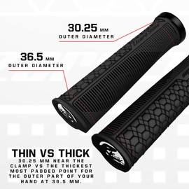 Lizard Skins Gradient Single Clamp Lock-On Bike Grip