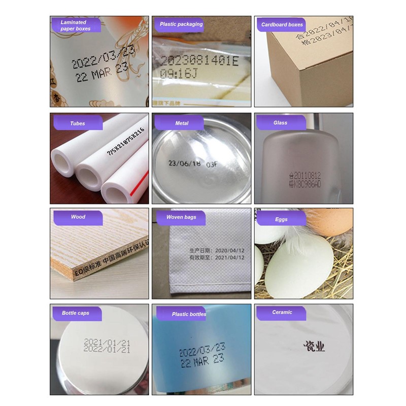 12.7mm 3.5in Mini Smart Inkjet Printer Blue Looking Type C