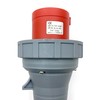 1Set Waterproof Industrial Connector Plug Socket, 5Pin 63A 380V-415V 3P+N+E
