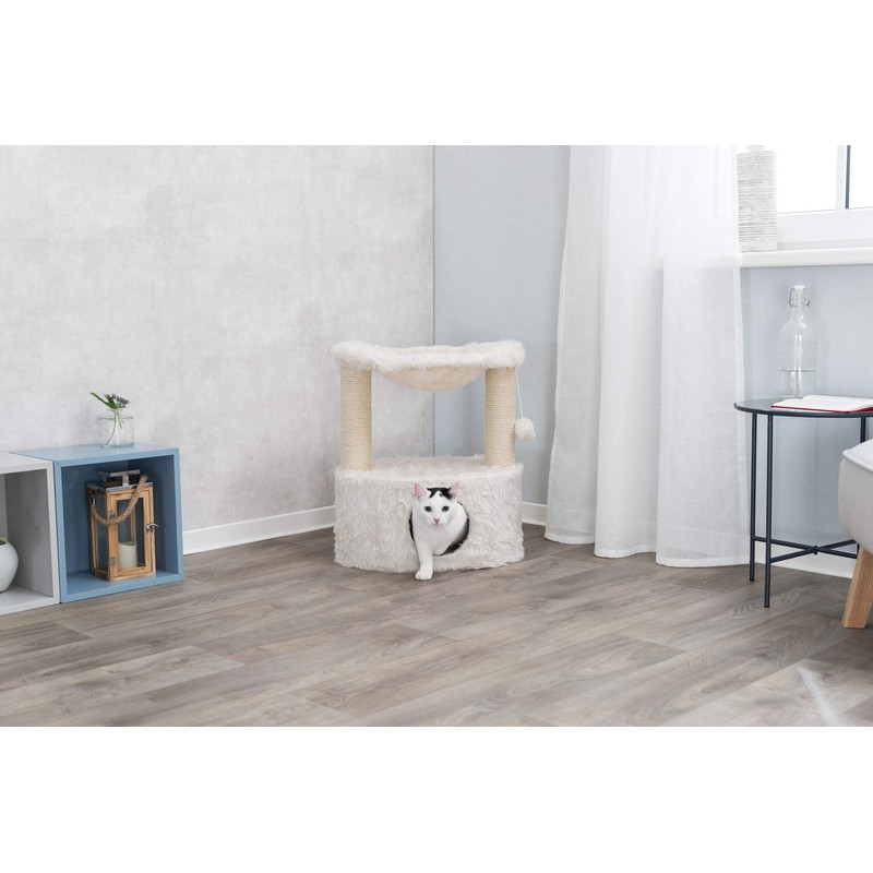 TRIXIE Baza Grande Scratching Post, Cat, Creme, Medium, (44545)