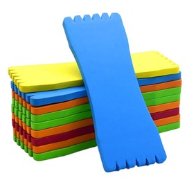 KALOLINNA Rigging Fishing Line Spool Fishing Hook Protective Fishing Line Foldable Foam Storage Fishing Tackle Line Wire Fishing (7*16cm*10pcs)