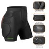 Protective Padded Shorts Crash Pad, PU Hip Butt Pads Impact