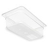 Carlisle FoodService Products Plastic Food Pan 1/3 Size 4 Inches