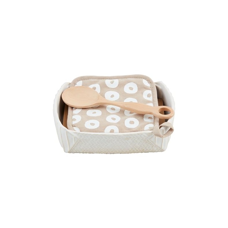 Mud Pie White House Set, baker 9" x 7"