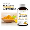 Herbavitals Cúrcuma Y Jengibre 120 Cápsulas 500mg Suplemento