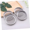 Kisangel 4Pcs Stainless Steel Sprouting Lids for Mason Jars Removable