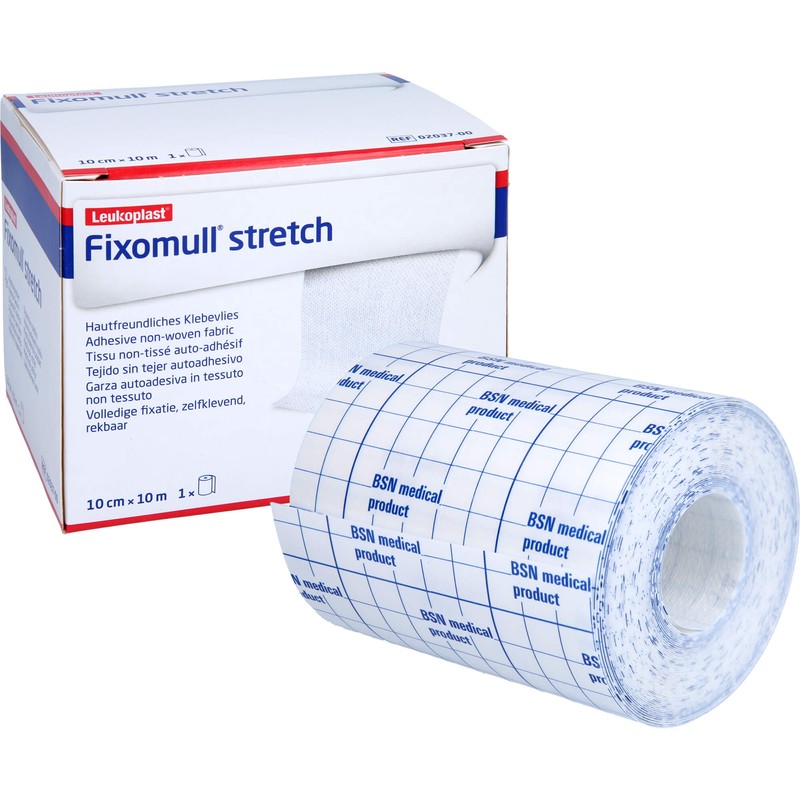 Fixomull Stretch 10 m x 10 cm Klebevlies zur Verbandfixierung,