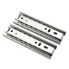 2pcs 5in Mini Short Drawer Slides Furniture Guide Rail Full
