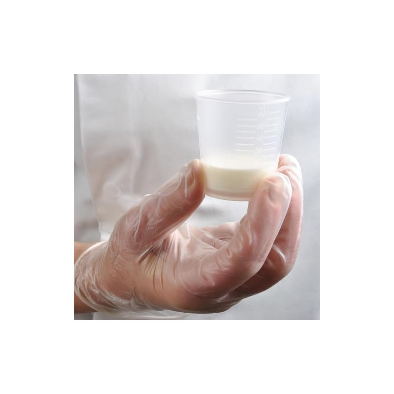 FRANZ MENSCH Hygonorm Ideal Virus Examination Gloves, Vinyl, Pack, Transparent,