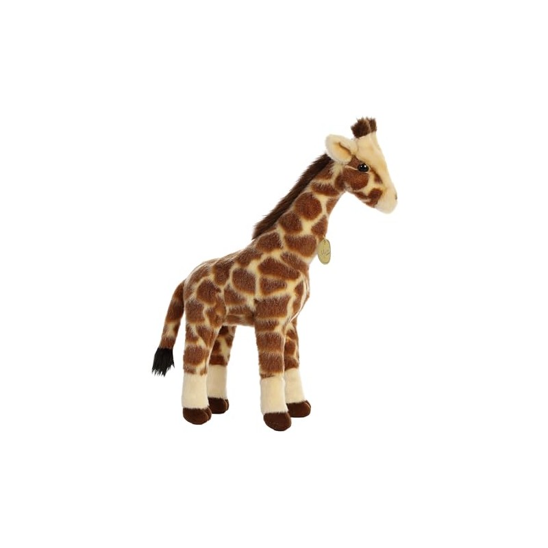 Aurora® Realistic Miyoni® Giraffe Stuffed Animal - Lifelike Details Make