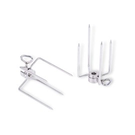 Moesta BBQ 10090 Skewer Forks Set of 2 for Moesta Rotisserie Rotary and Roasting Spit