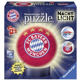 Ravensburger FC Bayern Munich Puzzle 3D/Night Light (72 Piece)
