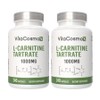 VitaCosmoX VitaCosmoX L-Carnitine Tartrate 1000mg Vegetable Capsules, 2, 240 Tablets / VitaCosmoX 비타코스모엑스 L-카르니틴 타르트레이트 1000mg 야채캡슐, 2개, 240정