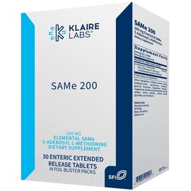 Klaire Labs SAMe 200 Klaire Labs 200mg 30 tablets, 1 unit / Klaire Labs SAMe 200 클레어랩스 200mg 30정, 1개