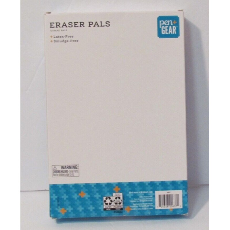 Pen+Gear NEW pen+gear Eraser Pals Sea Life 25 Count Latex