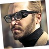 Baluue 4pcs Glasses Protective Wings Clear Glasses Goggles Stylish Safety