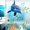 Condessacity Wall Stickers, Sea, Dolphin, Seaweed, Fish, Wallpaper Stickers, Cute,