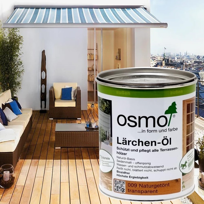 Pfahler Osmo Terrace Oil Larch 009 Natural Tinted 0.75 L