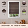 PowerSellerUSA Cordless Window Blinds, 2" Slats Vinyl Mini Blind, Premium
