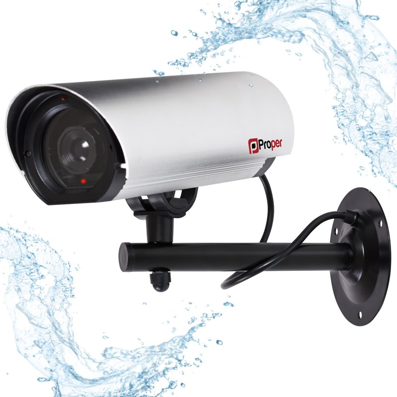 Properav Outdoor Indoor Fake Dummy Imitation Dummy CCTV Security Camera,