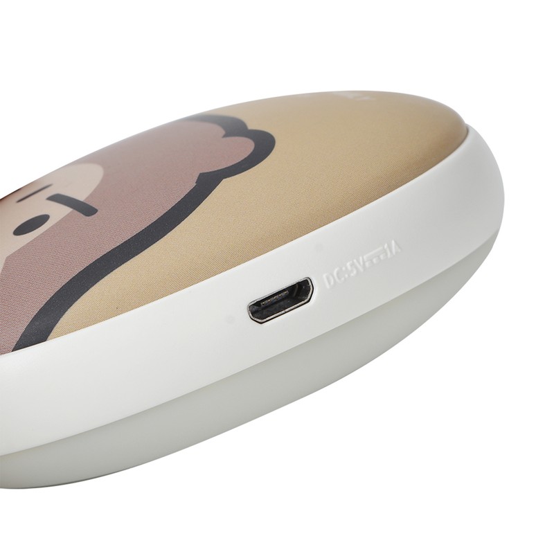 Portable Cute Animal Pattern USB Charging Hand Warmer LED Lamp